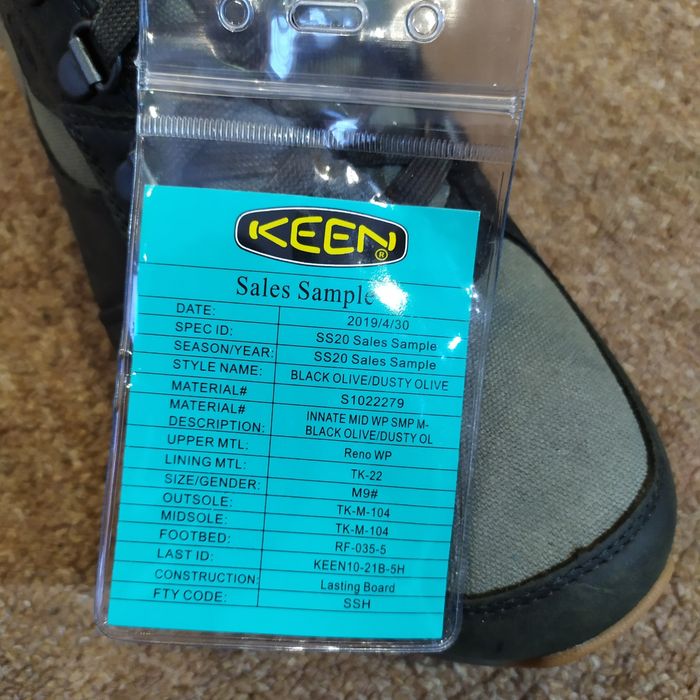 42. Термоботинки демисезонные тактические Keen Innate mid wp spm m