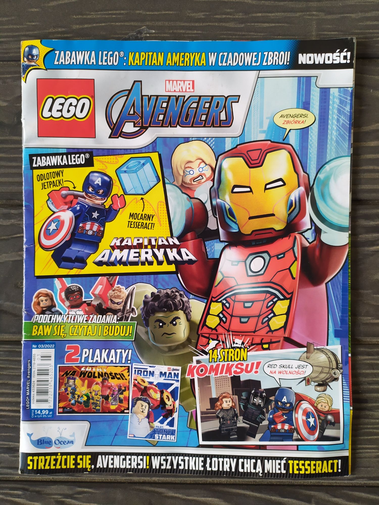 Gazetka LEGO Avengers 3/2022 komiks