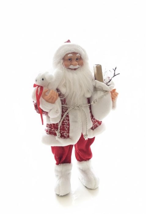 Новорічна фігурка під ялинку Дід мороз 60 см