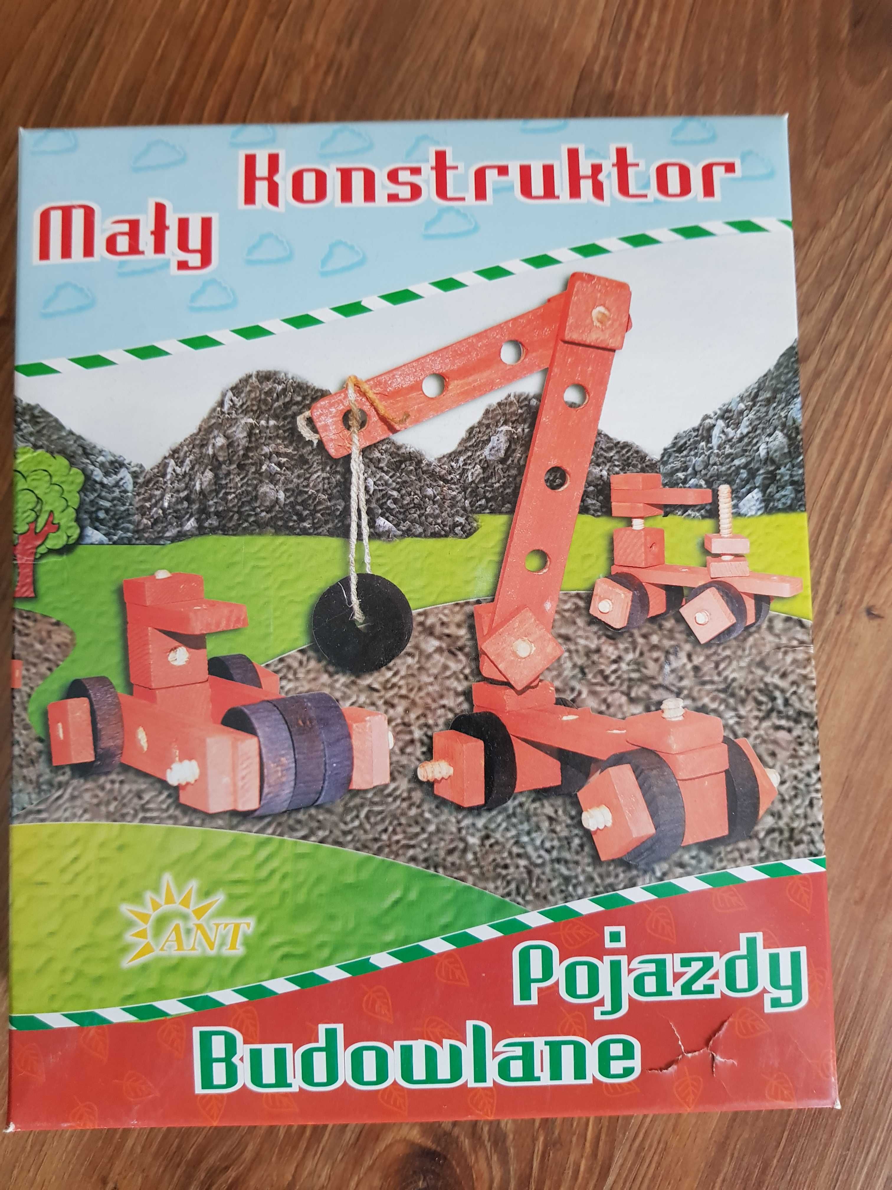 Mały konstruktor pojazdy budowlane