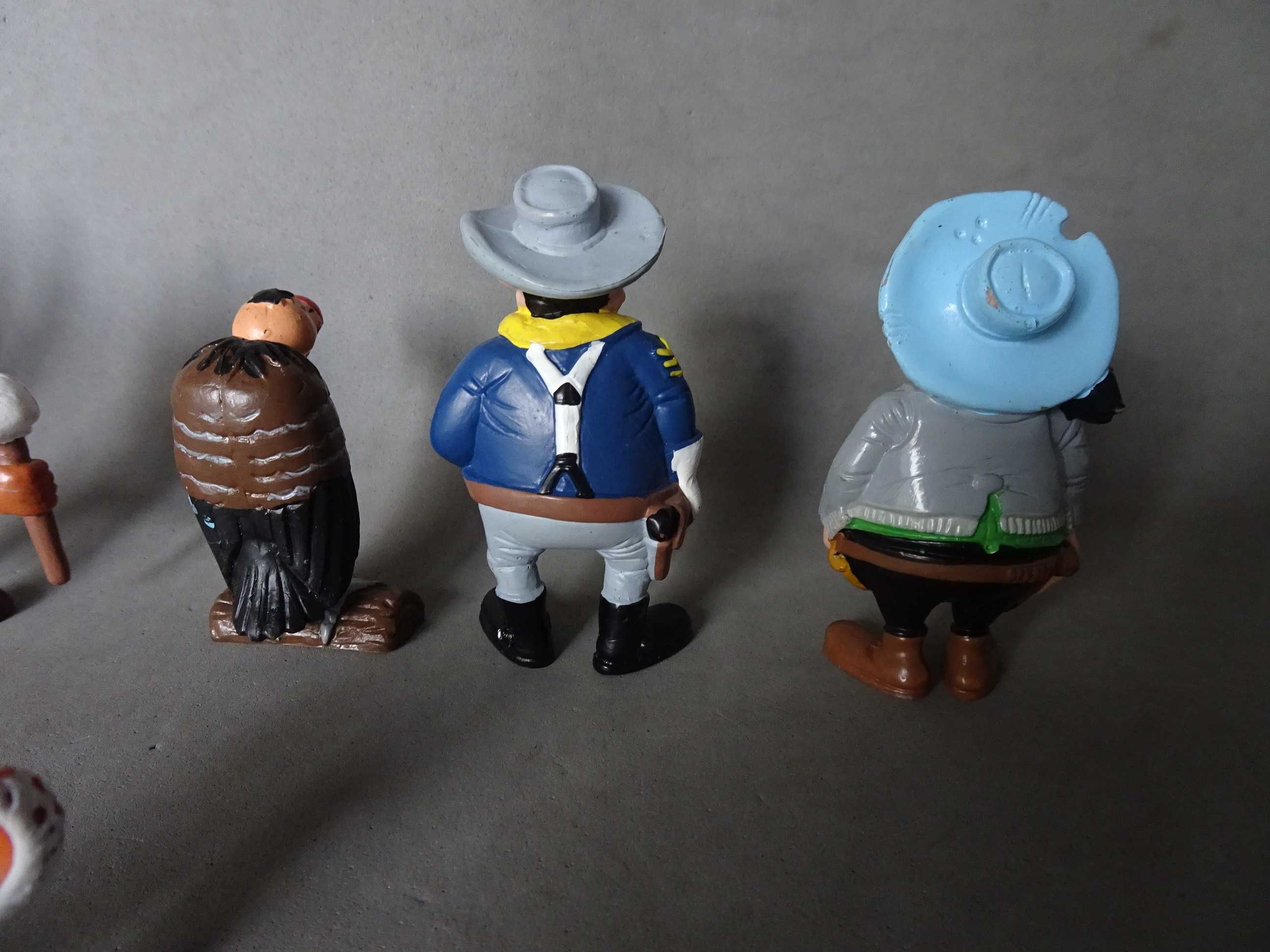 Figuras em PVC da coleção Lucky Luke