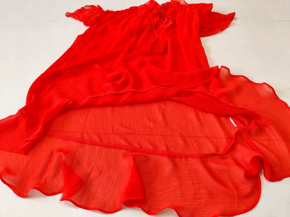 Red Summer Dress - Endless Rose (Tam. S)