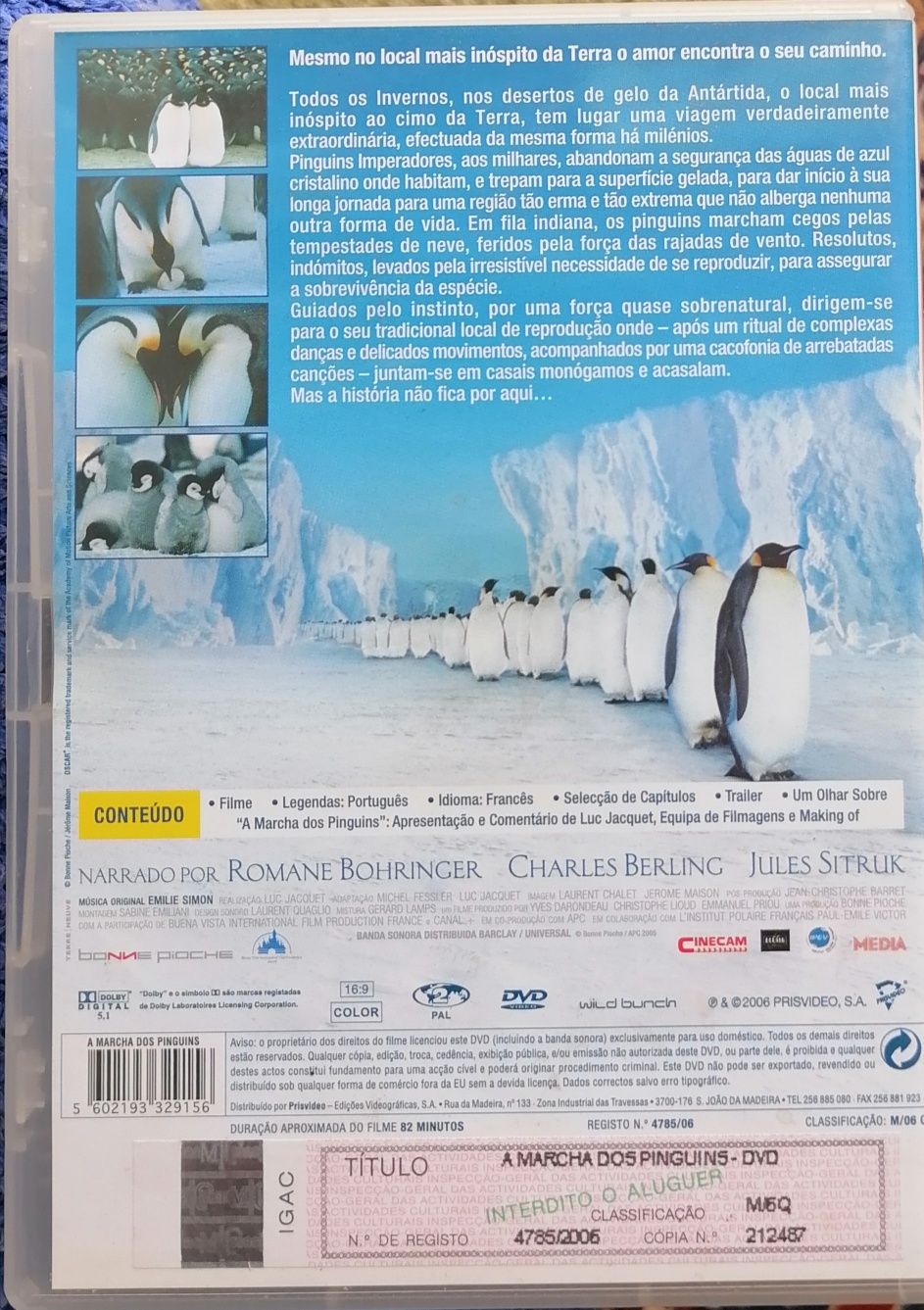 A marcha dos pinguins