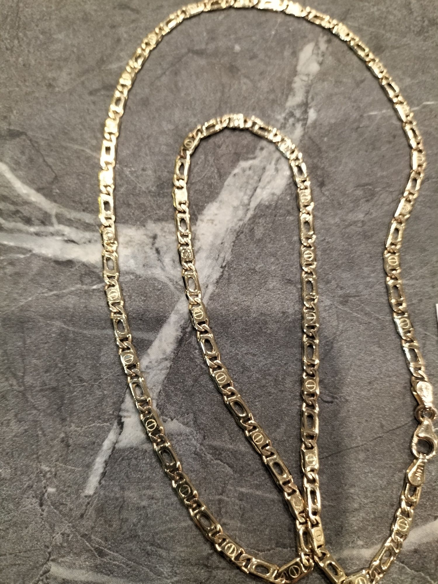 Złoty łańcuszek pancerka splot Cartier złoto 585 14k okazja nowy!