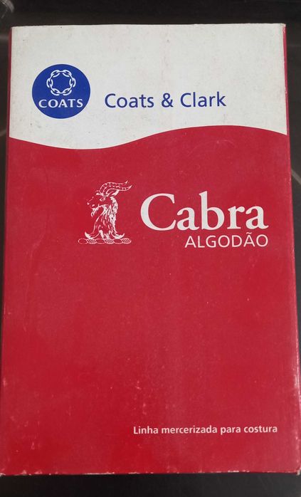 Linha de coser de algodão Cabra 1000m