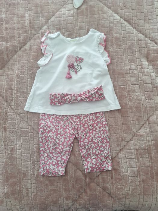 Roupa 4-6 m (1 da Chicco + 3 da Mayoral)