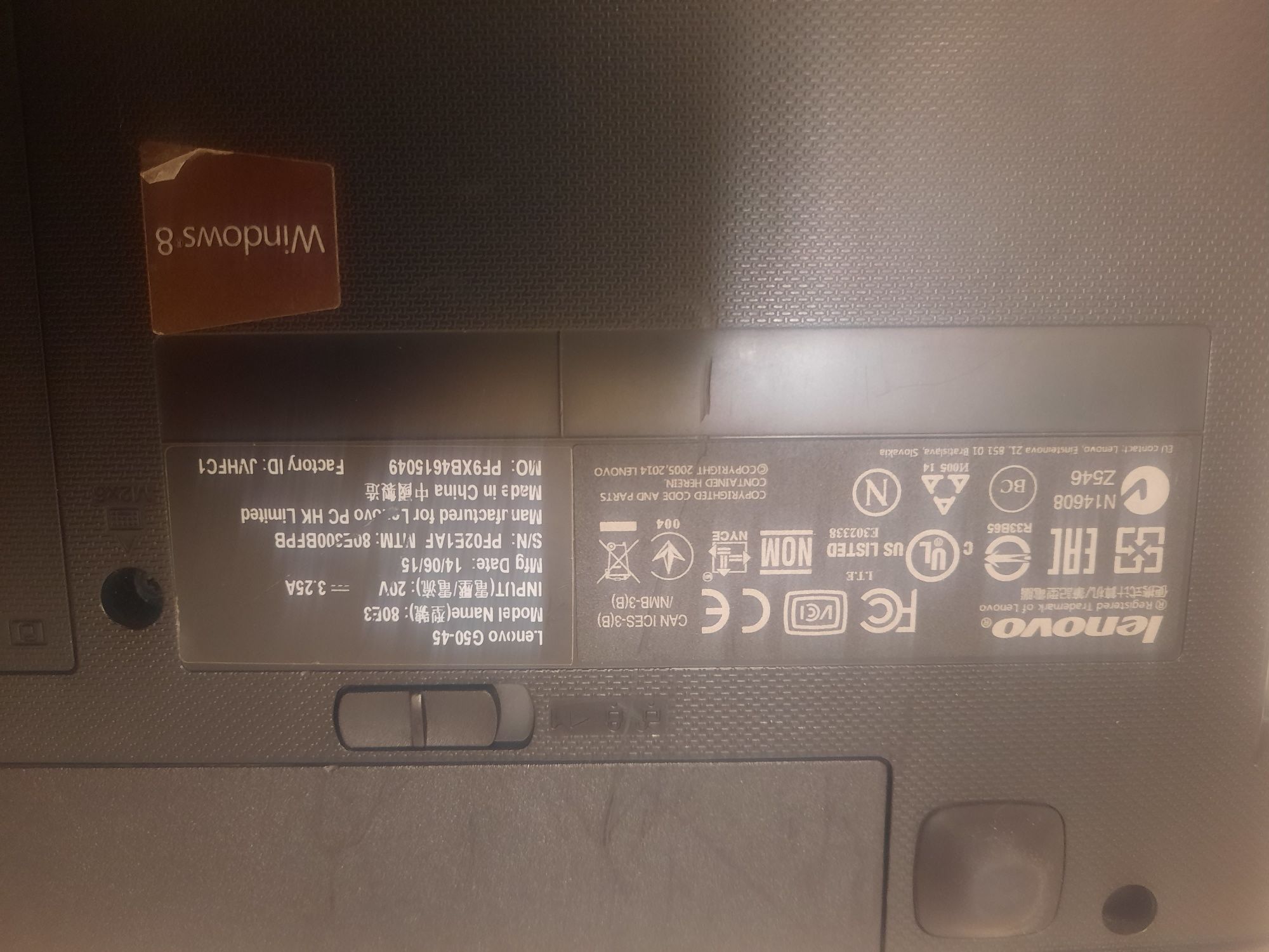 Ноутбук Lenovo g50-45