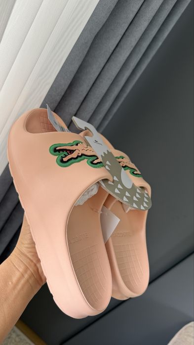 Мужские шлепанцы  Lacoste Лакост 41- 41,5 Новые