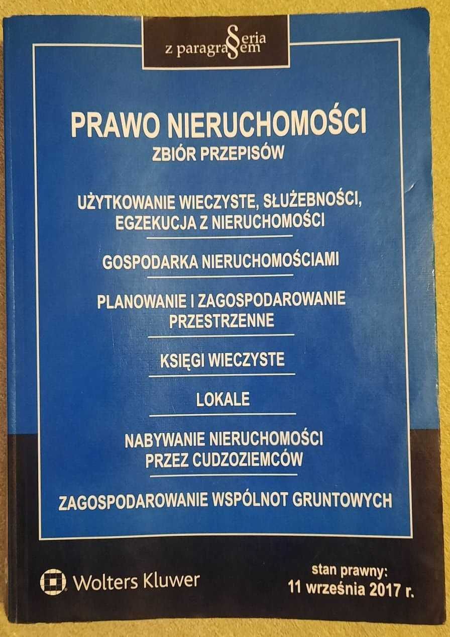 Prawo Nieruchomości  Zbiór Przepisów Wolters Kluwer