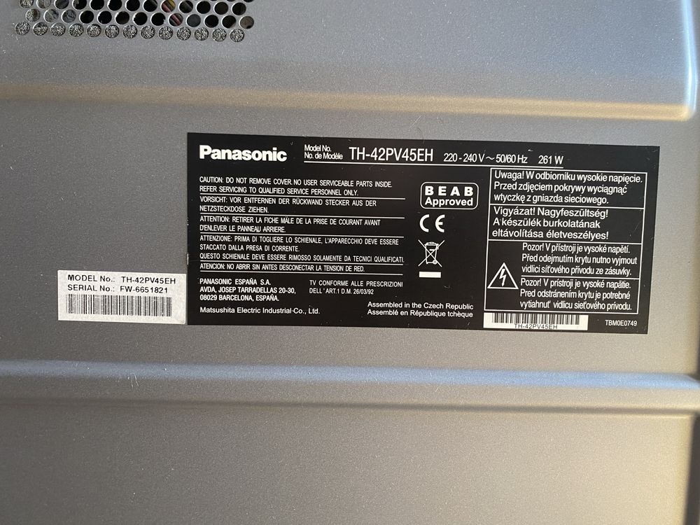 telewizor Panasonic