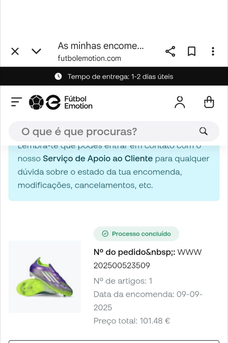 Vendo chuteira F50 pro