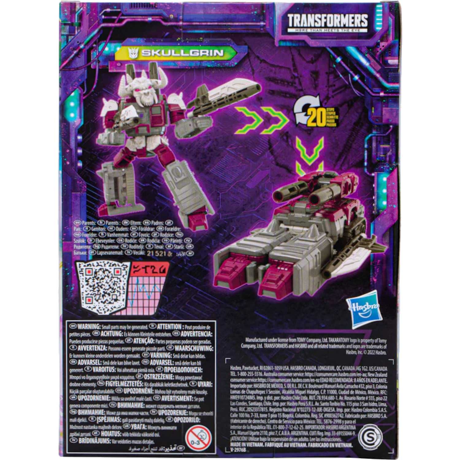 Transformers Legacy Deluxe Class Takara Tomy Decepticon Skullgrin
