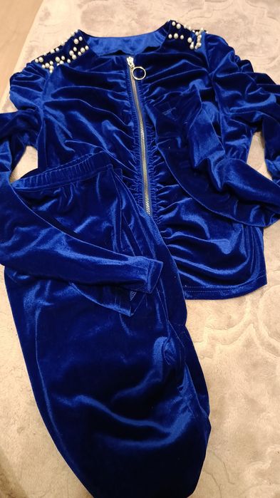 Komplet aksamitny r S.