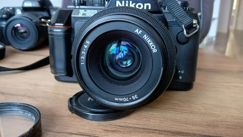 Nikon f501 + Nikon f60 + Nikkor 35-70 + Nikkor 35-80