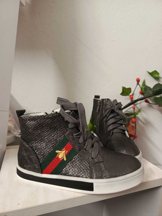 Botki jesienne skórzana profilowana wkładka rozmiar 28-18.5