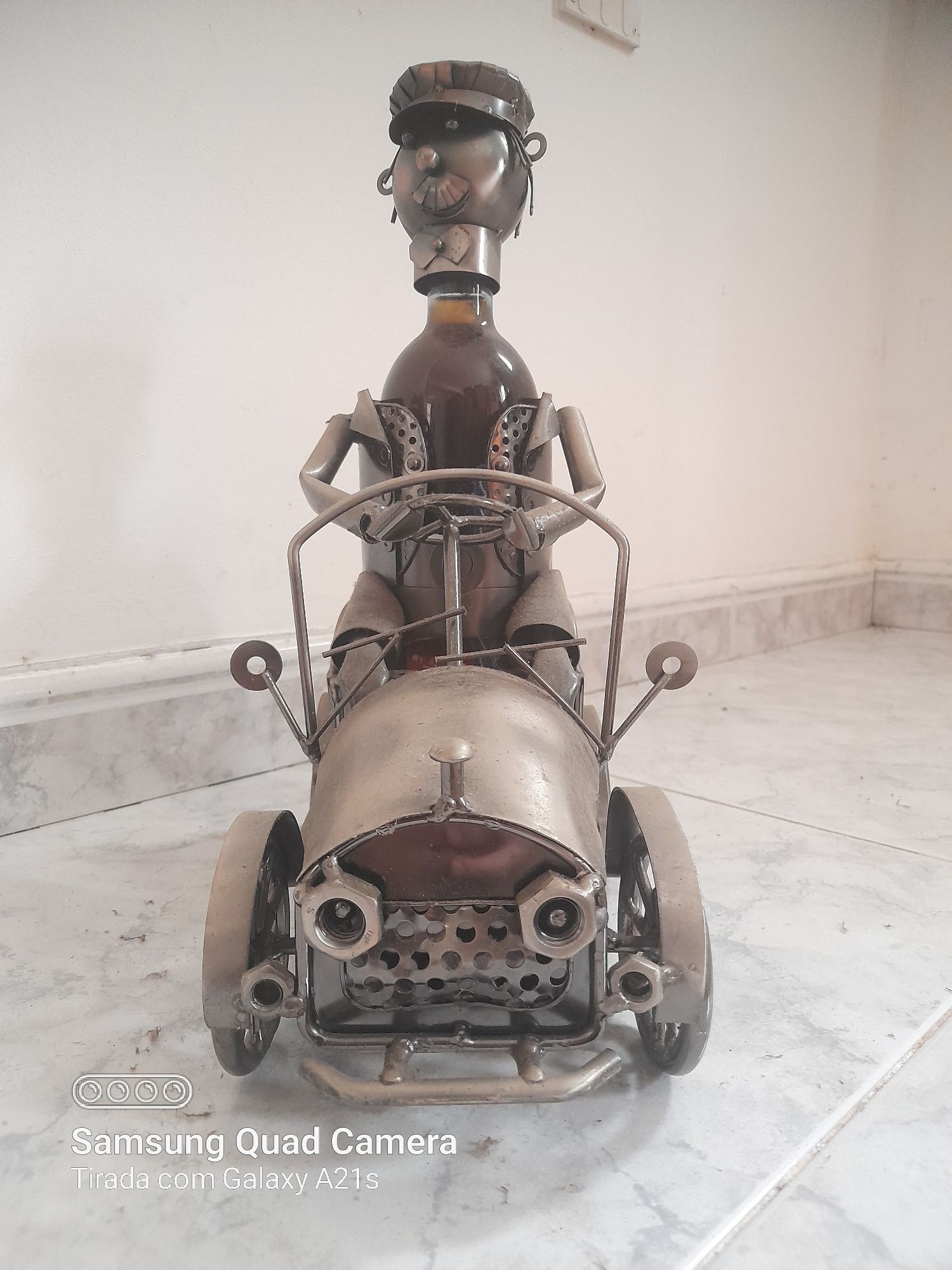 Decoração metálica