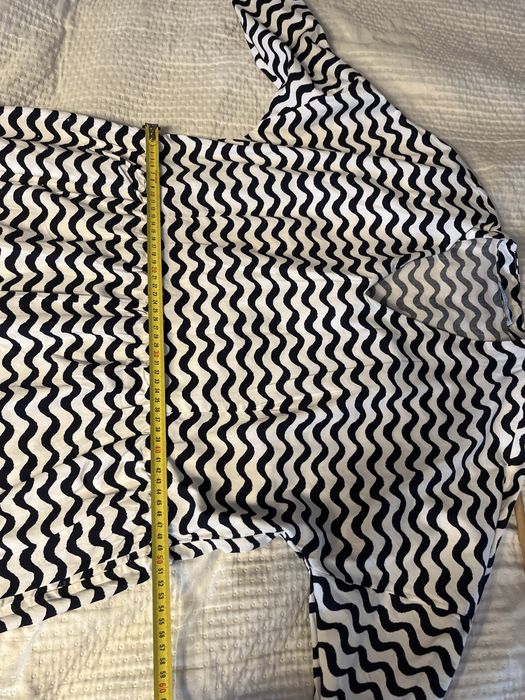 Sukienka bawelniana Carry xl bialo czarna