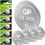 GP CR2025 3V Litowe 5szt blister baterie 2025 5x