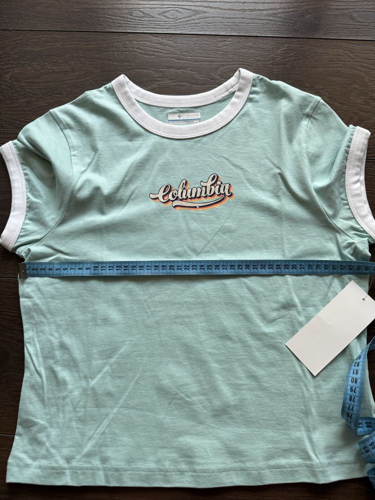 Koszulka damska z krótkim rękawem, t-shirt Columbia, rozmiar M