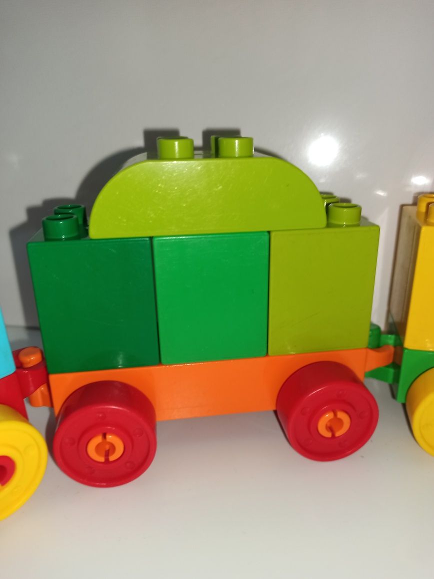 Klocki Lego Duplo pociąg z cyferkami