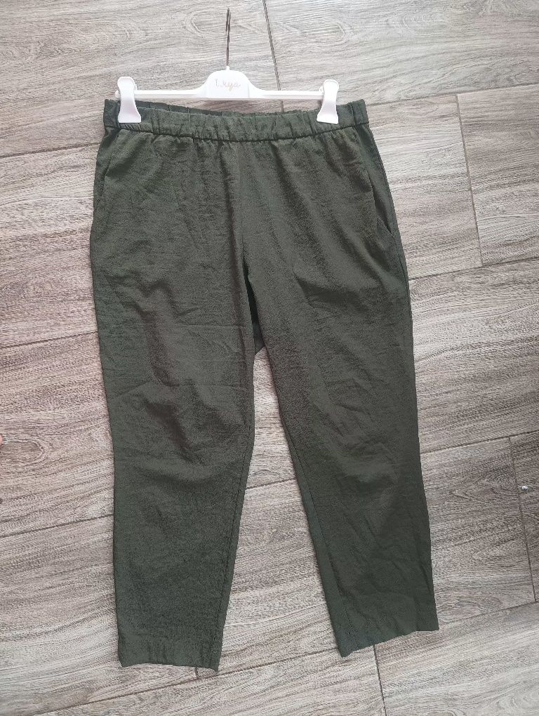 Spodnie h&M r44/46 khaki