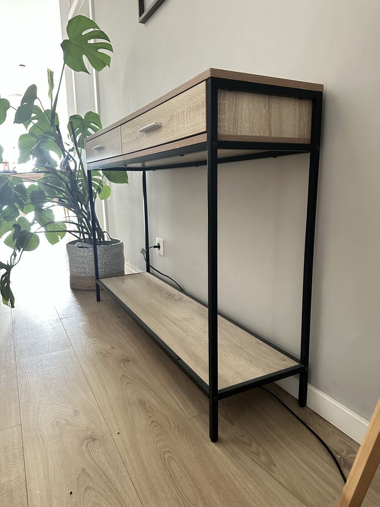 Mesa tipo consola estilo insdustrial