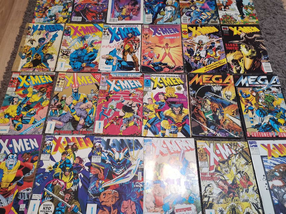 Stare komiksy z lat 90 głównie X-men