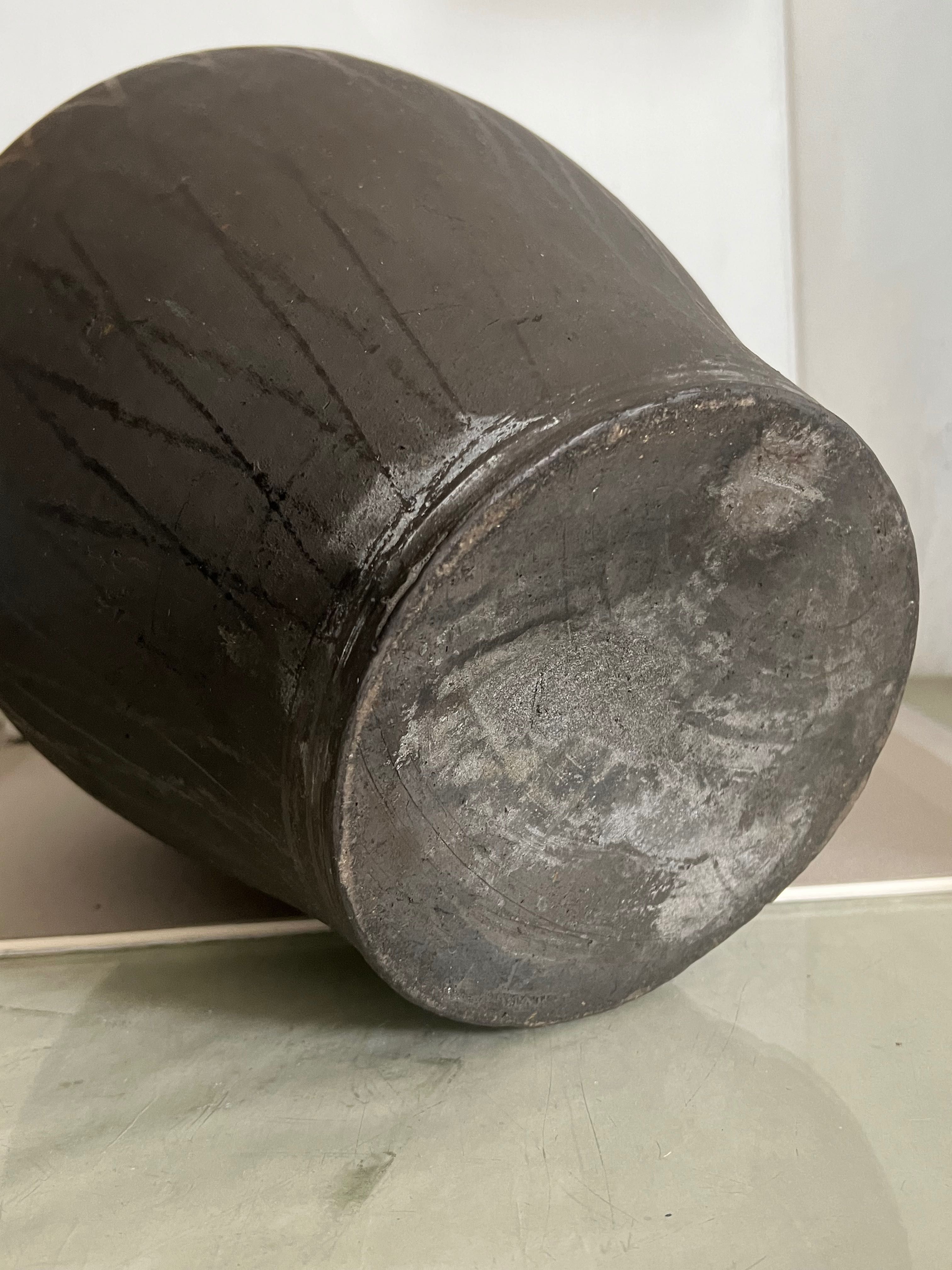 Stary gliniany wazon żara rustik 35 cm