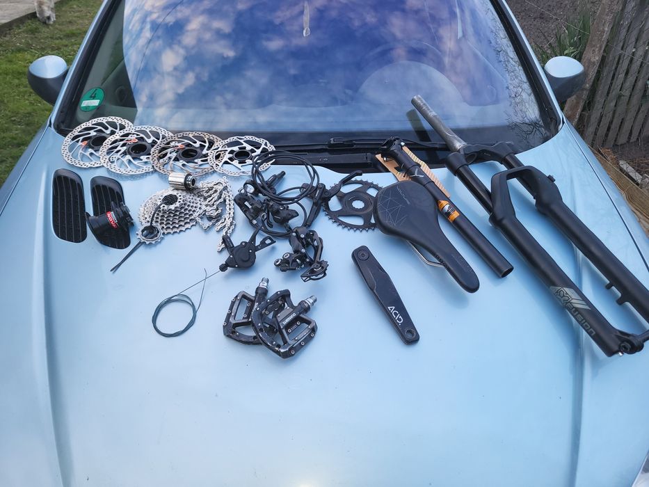 Запчастини до велосипеда shimano novatec merida  xfusion Gen 3 Pro