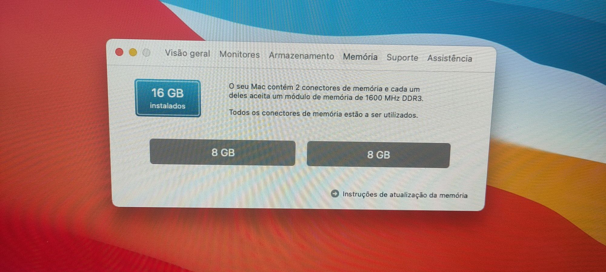 Troco iMac 2013 16 de RAM
