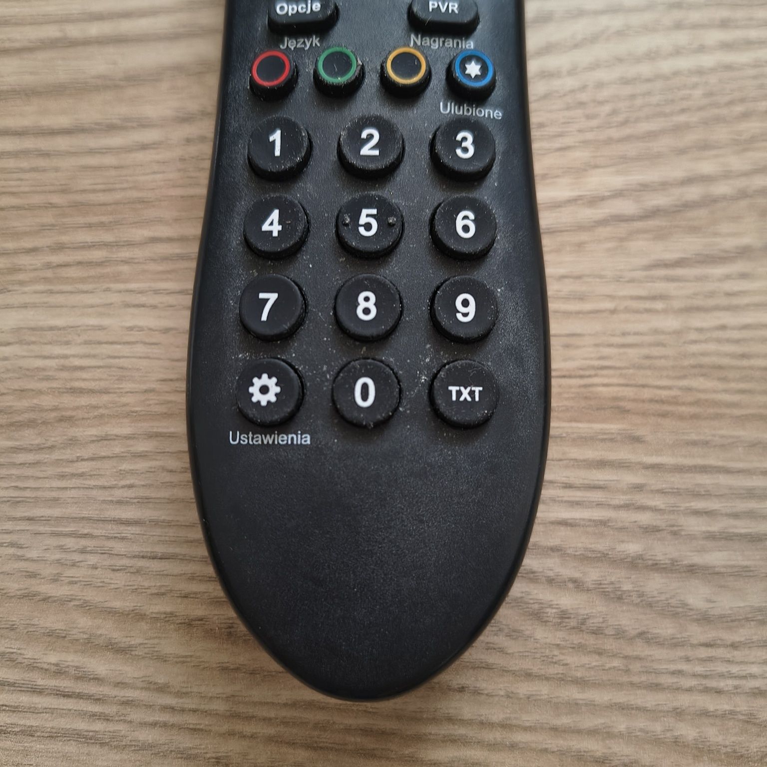 Pilot do dekodera cyfrowego Polsatu Polsat box go