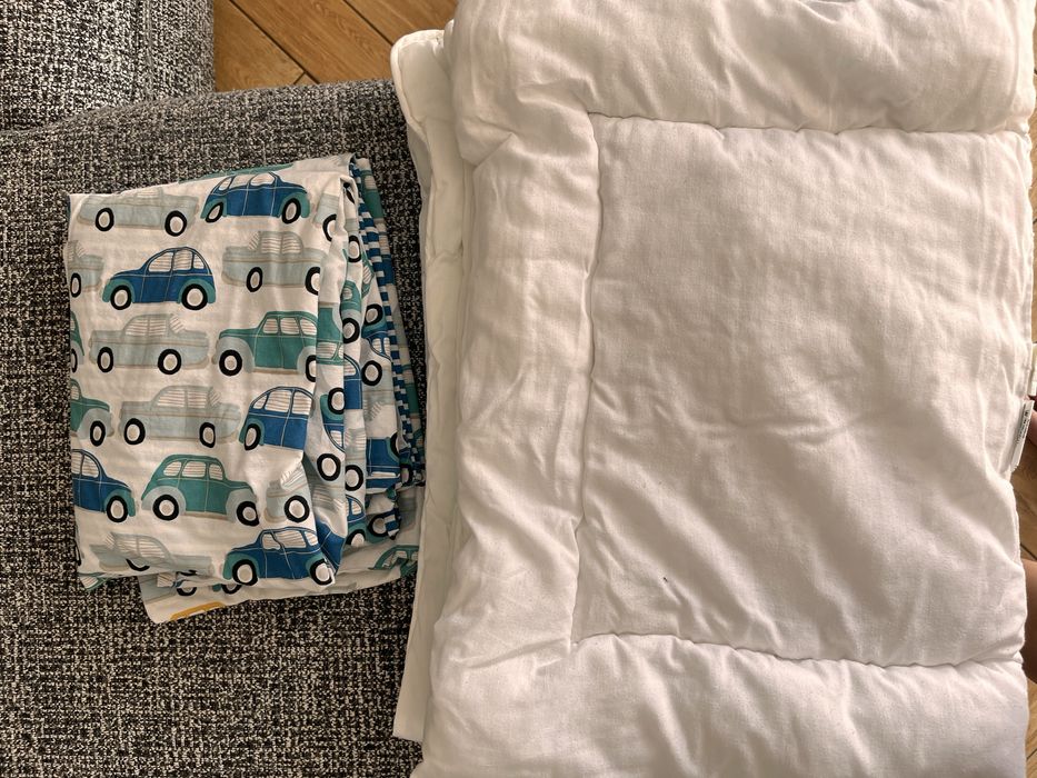 Zestaw kołderka poduszka plus pościel ikea