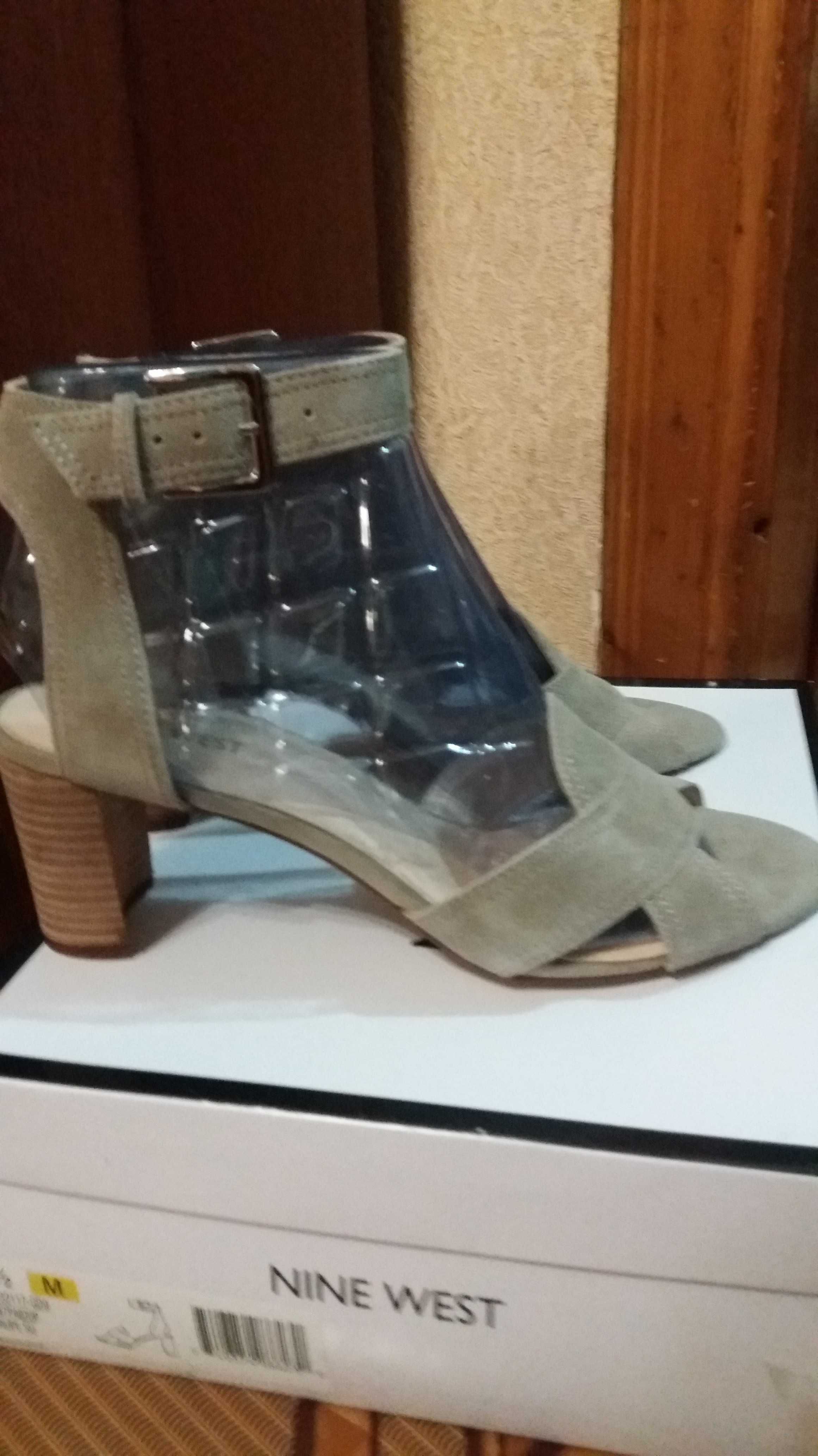 босоніжки Nine West замша каблук замш р. 40