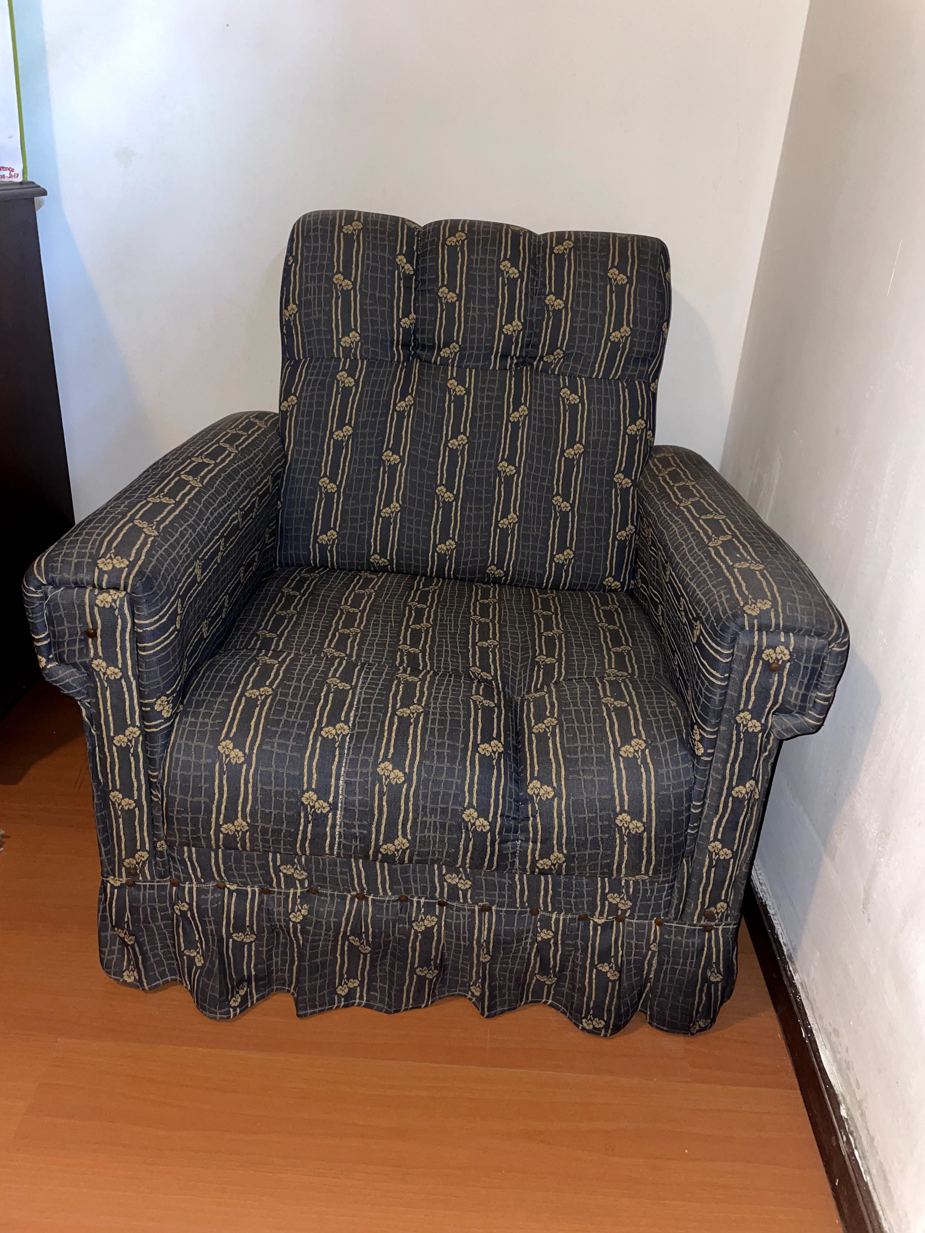 Poltrona com padrão