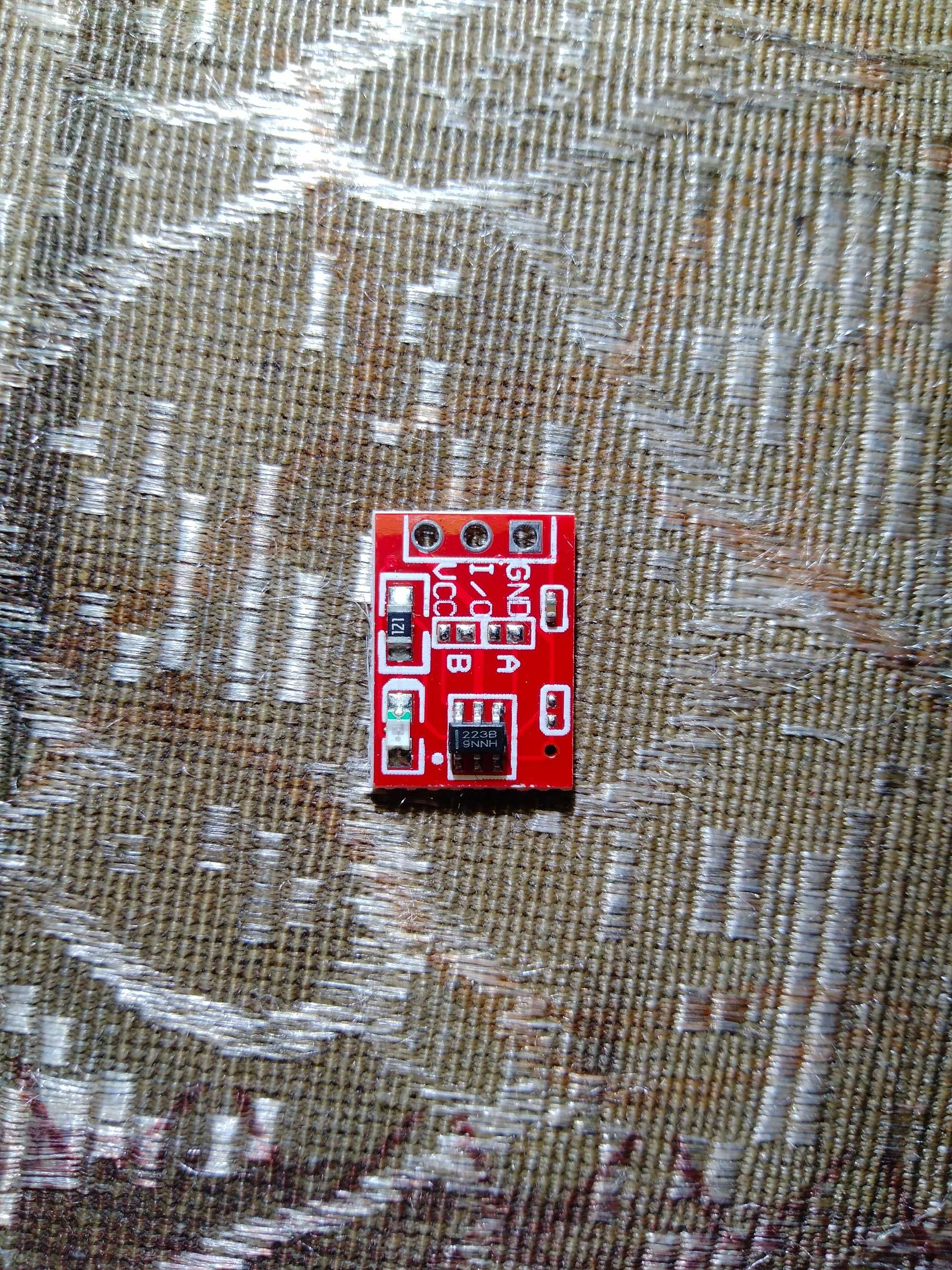 Сенсорная кнопка TTP223 (Arduino)