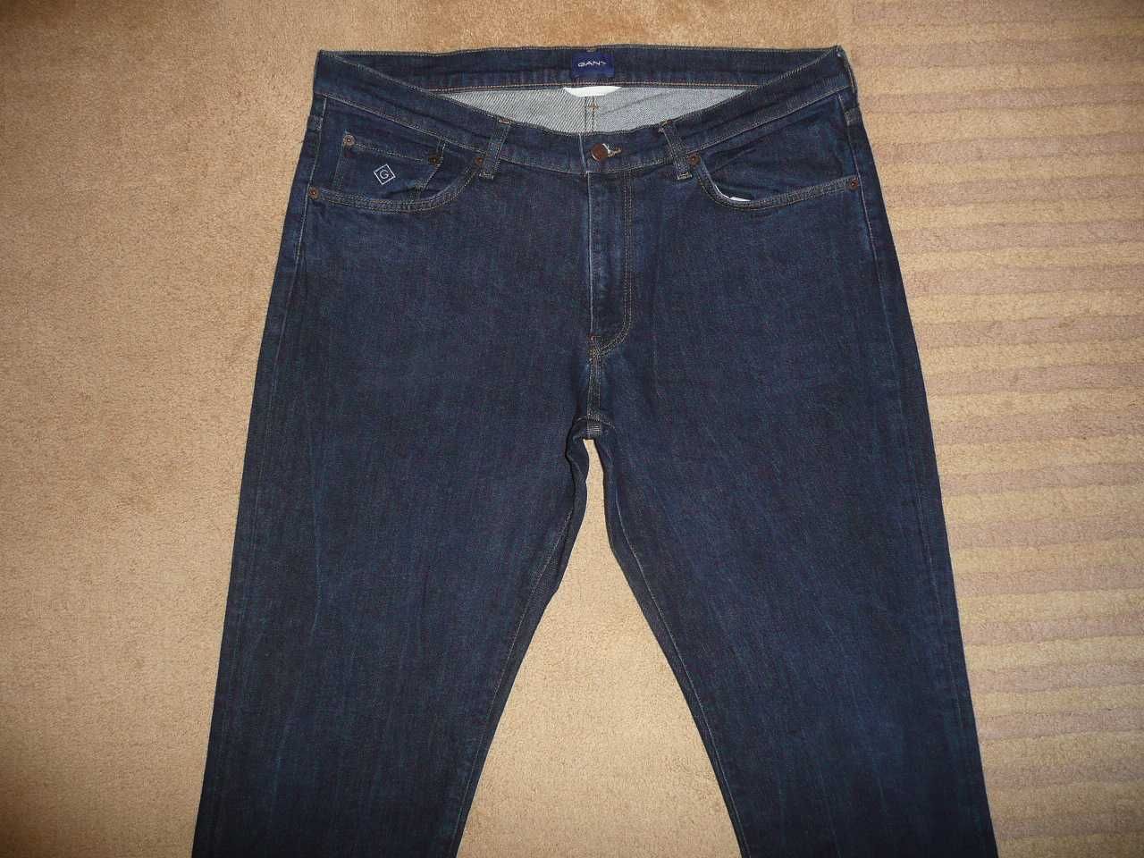 Spodnie dżinsy GANT W36/L36=48,5/118cm jeansy