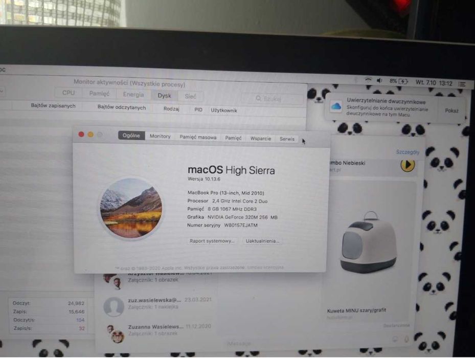 Matryca MacBook Pro 13 A1278 13" ideal