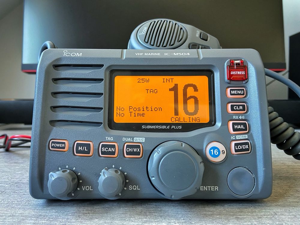 Radiotelefon morski ICOM IC-M504 VHF DSC