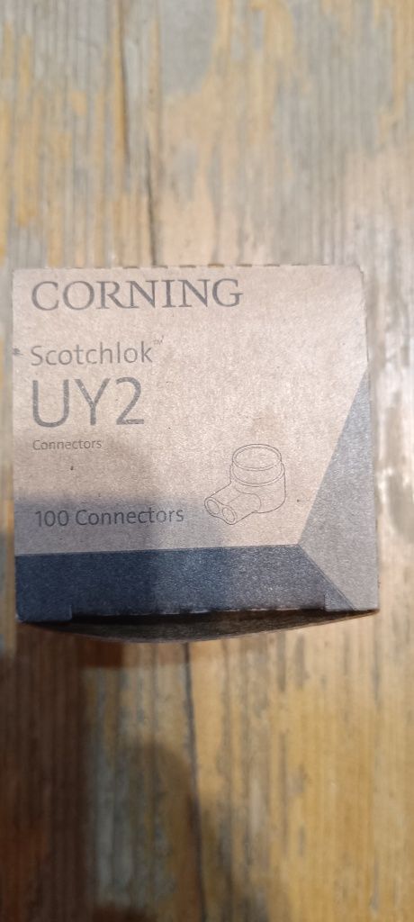 Konektory kablowe 100szt Scotchlock UY2 Corning