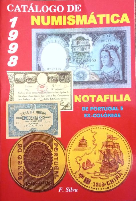 Catálogo de Numismática - 1998 - - - - - Livro de Moedas