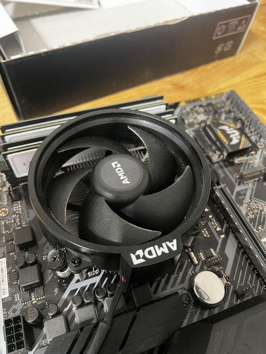 Комплект B450m R5 5500+кулер 32gb RAM