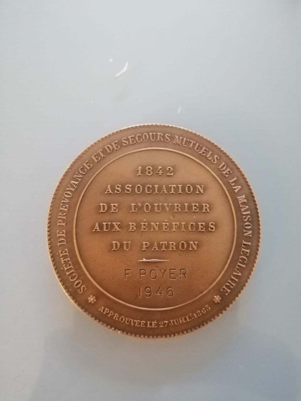 Medal Francja okolicznościowy