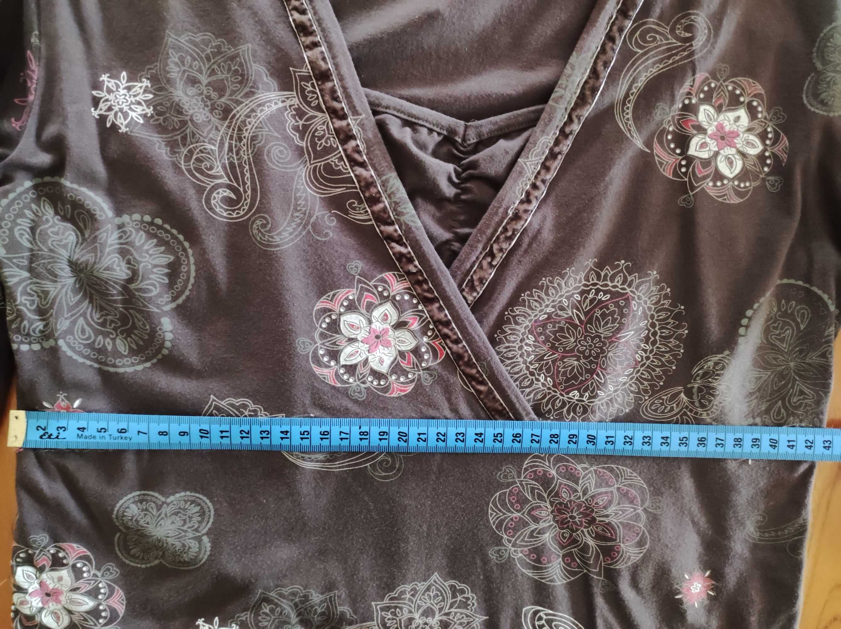 Śliczna bluzeczka w stylu boho M/L.