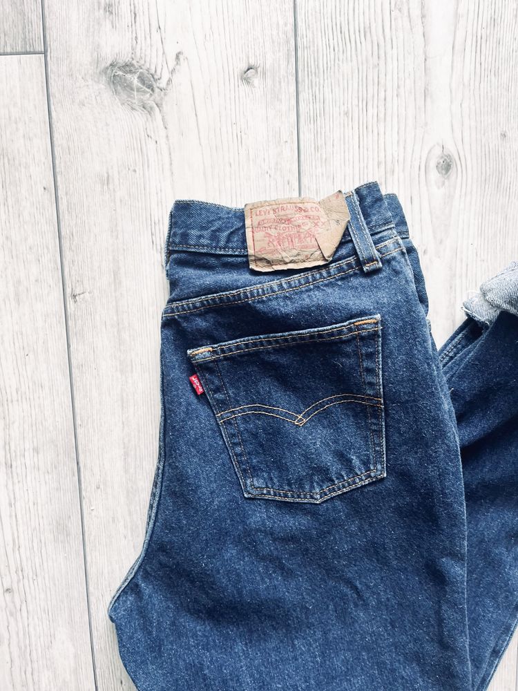 levis 901 jeansy z bardzo wysokim stanem l