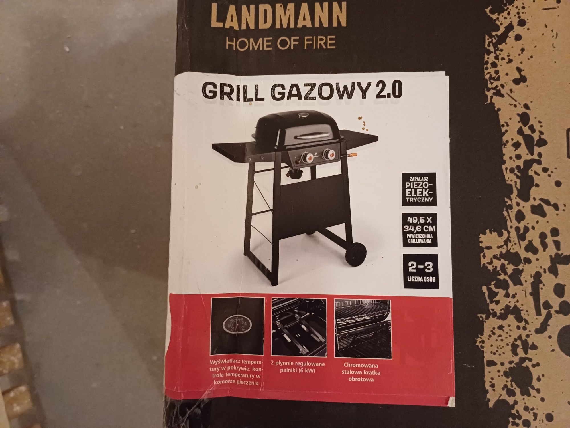 Grill gazowy lanmann 2.0