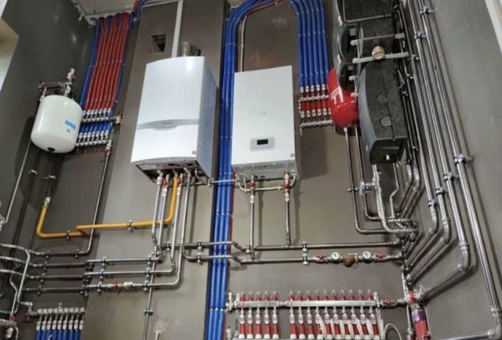 Сантехнічні роботи / Опалення /Монтаж батарей / Бойлерів / Котлів