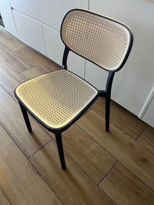 Cadeira de jantar empilhável Sklum - Omara