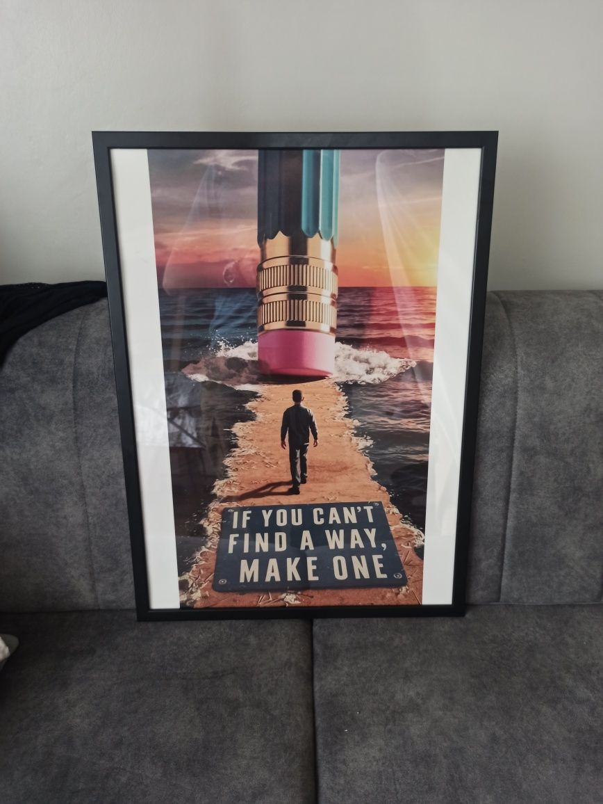 Plakat Motywacyjny Duży 70x50 cm