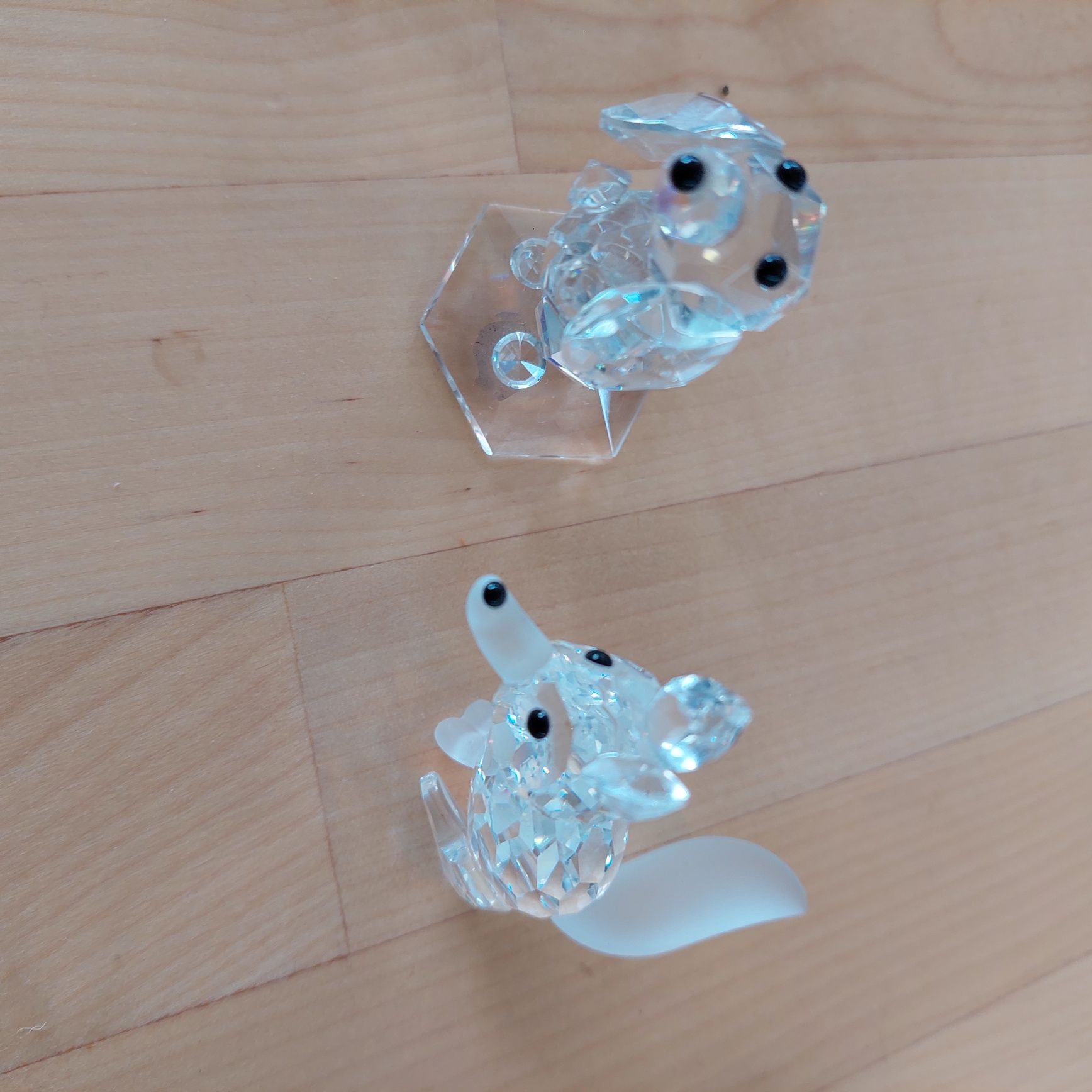 Animais em cristal Swarowski