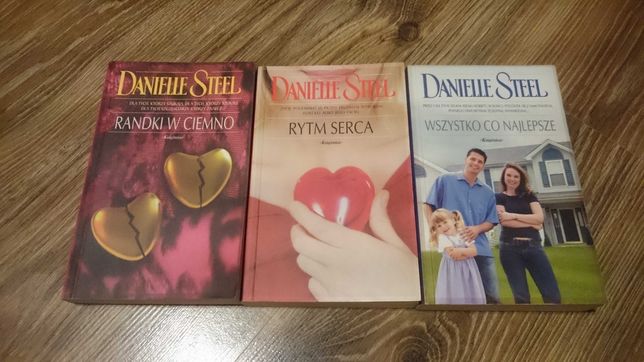 Danielle Steel - zestaw 3 książek. Romans